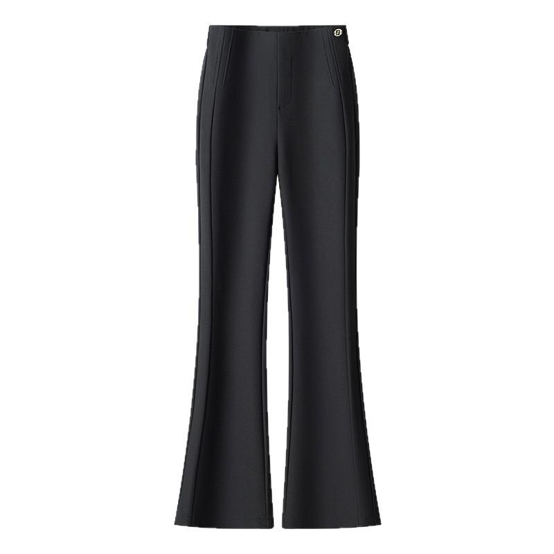 Women's High-Waisted Micro Flare Pants - 2026 Petite Slimming Spring & Autumn Versatile Suit Style