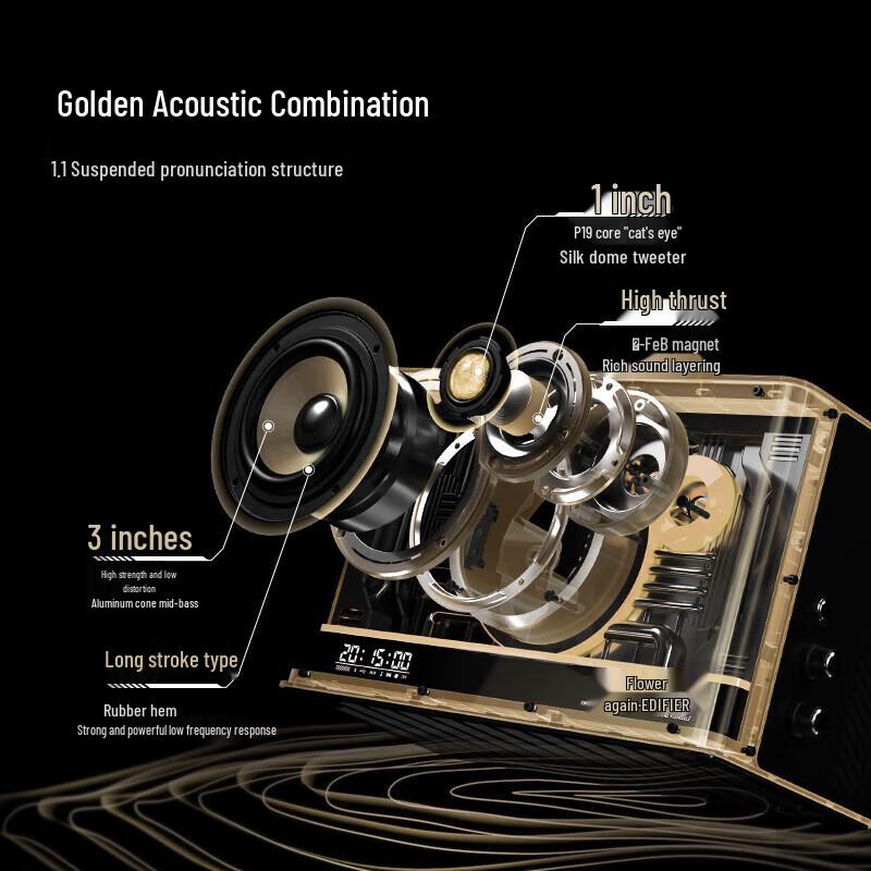 EDIFIER NEW-X RGB Bluetooth Gaming Speaker