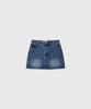 General Idea Washed Denim Mini Skirt [Dark Blue] / Gf1Lsk502