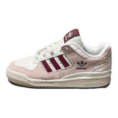 Originals Forum Low CL Sapatos de Skate Duráveis de Cano Baixo Tênis Unissex Rosa JH6280