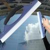 Soft Silicone Car Window Hand Squeegee Nonscratch Auto Glass Water Wiper Drying Scraping Cleaner Scraper Tool
