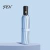 Travel Umbrella Automatic Folding with Carabiner Handle, UV Rain Protection Rainproof Umbrella, Windproof Portable for Women Men Easy Open Close