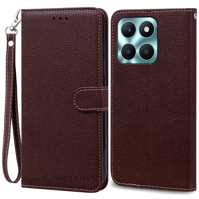 For Honor X6B Case Leather Flip Wallet Case For Honor X6B Phone Case Book Cover For Honor X6B Housing Coque Fundas