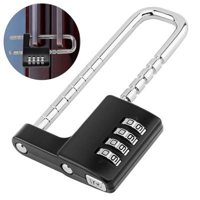 Combination Padlock Adjustable Shackle Lock Cabinet Lock Stainless Steel Locker Lock Code