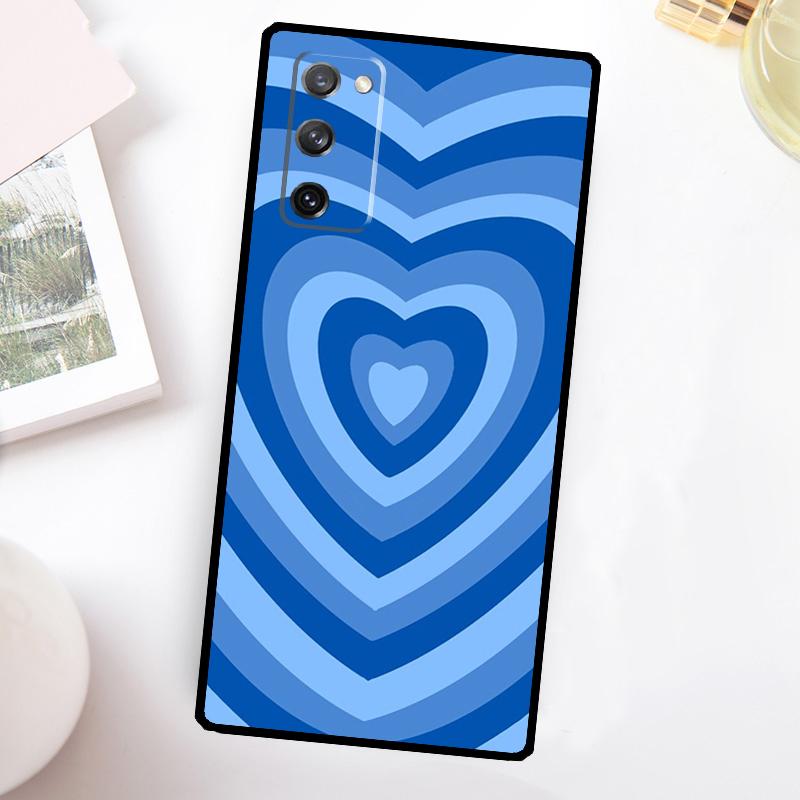 Latte Love Coffee Heart Brown Phone Case For Samsung Galaxy S26 S25 S24 S23 Ultra S20 FE S10 S21 S22 Plus S25 FE Cover