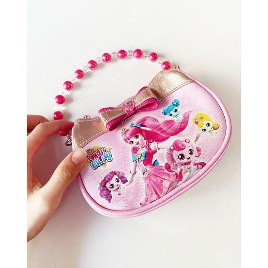 Twinkle catchy nipping cross bag spinel aurora lace hatuping, a popular character in Korea