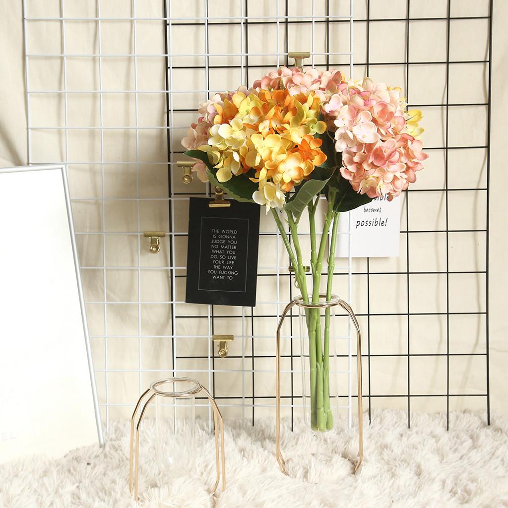 Artificial flower hydrangea Fake Silk Flower Home Wedding Party Floral Decor