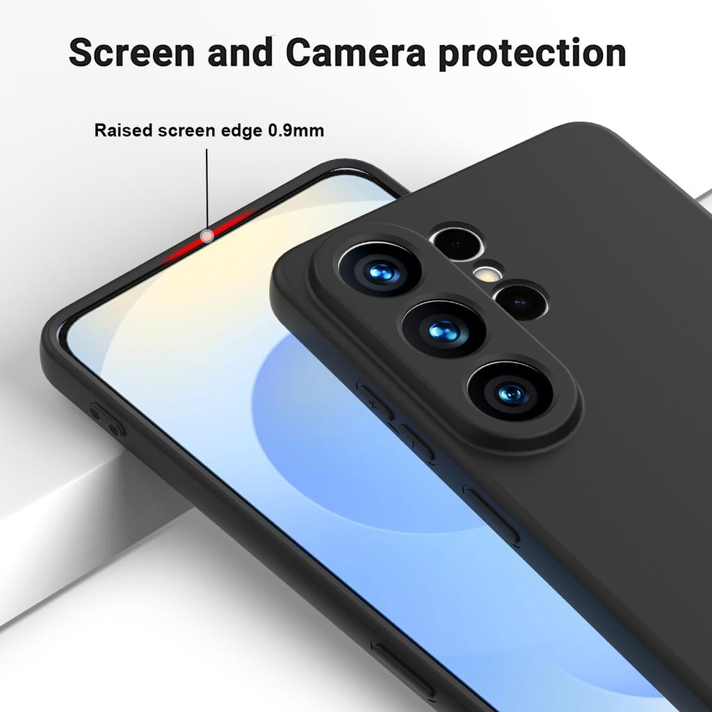 Dla Samsung Galaxy S26 Ultra Etui z Płynnego Silikonu Tylna Pokrywa Telefonu z Paskiem na Rękę