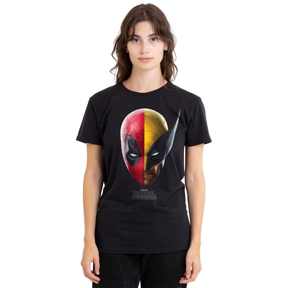 Deadpool & Wolverine Unisex Adult Deadpool & Wolverine Portrait T-Shirt
