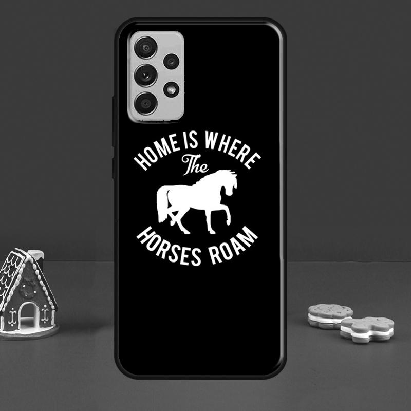 Чехол Home Is Where The Horse Is для Samsung A51 A71 A50 A70 A41 A31 A11 A10 A52S A21S A12 A22 A32 A42 A52 A72 Samsung A10