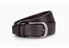 Men's Genuine Leather 3.8cm Pin Buckle Lychee Pattern Belt Jeans Accessory
