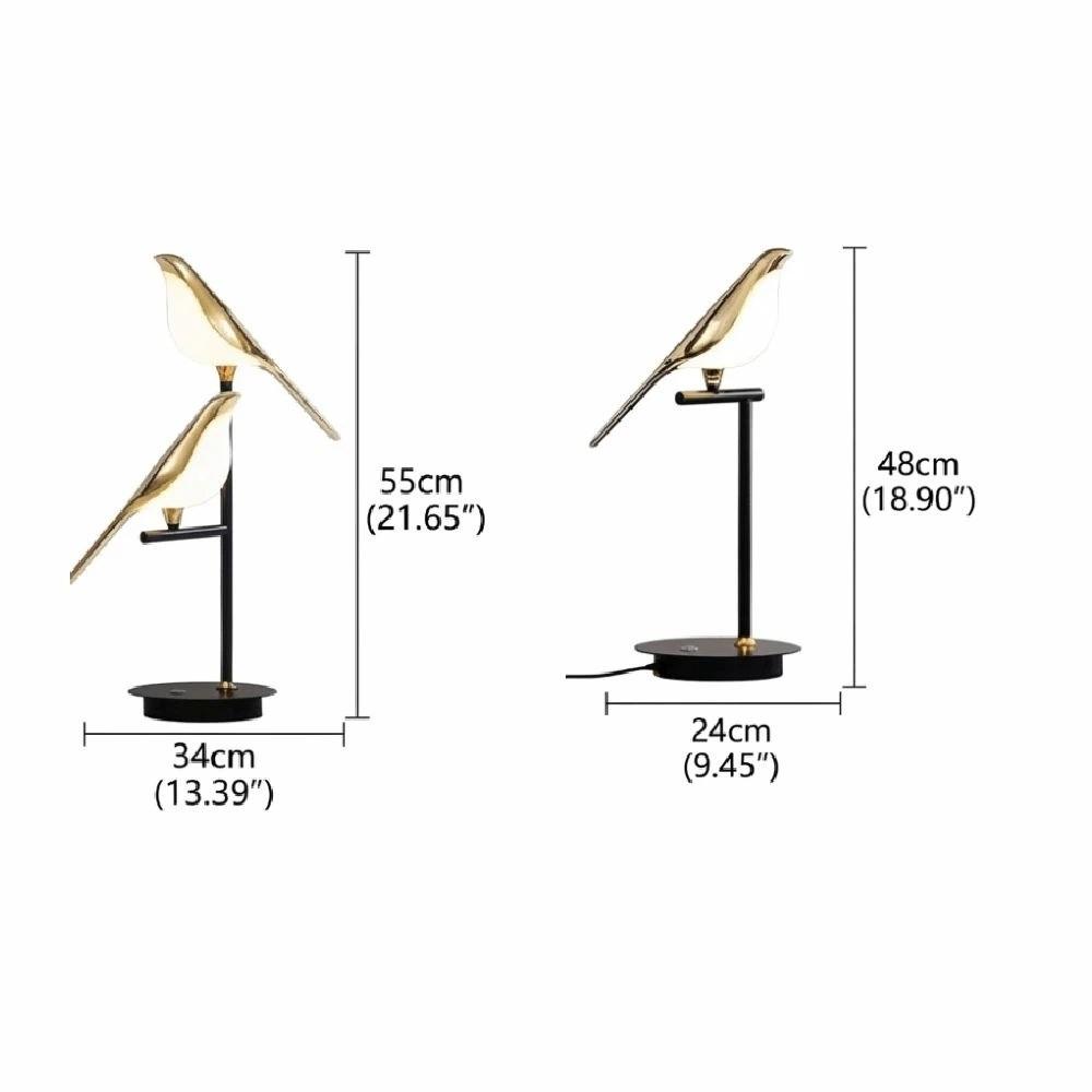Exquisite Appearance Contemporary Wall Lamp Soft Light Light Luxury Decor Bird Wall Sconce Bedside