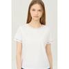 BeneTTon Flower PoinT ShorT Sleeve T shirT baTs95531