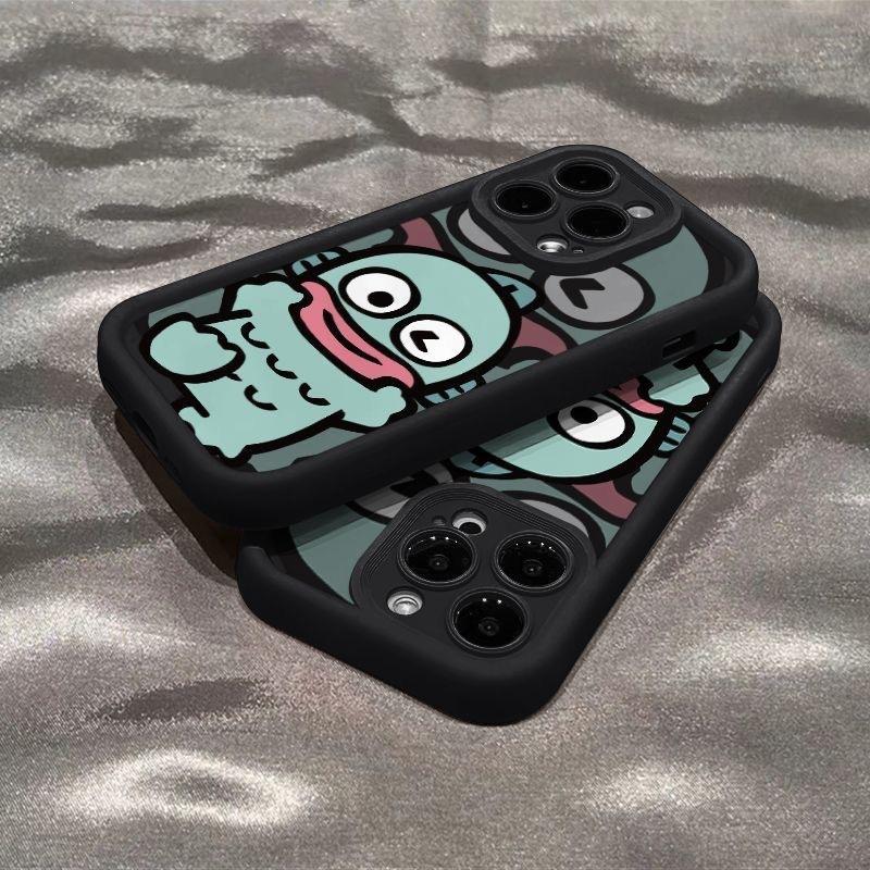 Cartoon winking clownfish for iPhone15promax iPhone case 12 anti-drop 14plus matte XS