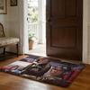 Floor Mat Soft Flannel Rug Non-Slip Absorbent Mat for Bathroom Bedroom Home Decor Anime L-Last E-Exile