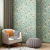 1pc 3m/Roll Green Leaf Contact Paper Floral Peel and Stick Wallpaper, Removable Self Adhesive, Bedroom, Drawers, Cabinets Decor
