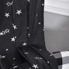 1PC Roman Modern 20%+Semi-Blackout Curtain Embroidered Dream Star Curtains Kitchen Window Bedroom Curtains 1 PCS Lozujoju Home Decor