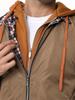 Men's Thick Solid Color Hooded Jacket for Spring, Autumn, and Winter - Air Force Style Casual Wear