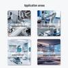 JGY370 High Torque Mini DC Geared Motor with Variable Speed, Power-Off Self-Locking, and Forward/Reverse Features (12V/24V/6V)