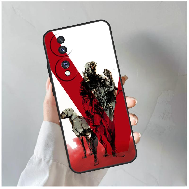 Metal Gear Solid Case For Honor Magic 6 Pro 50 70 90 Lite Magic 5 Pro X7 X8 X9 X6a X7a X8a X9a X8b X9b Cover