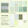 Yue Zhen Light Mesh Handmade Patchwork Material Pack - Non-Adhesive Journal Paper