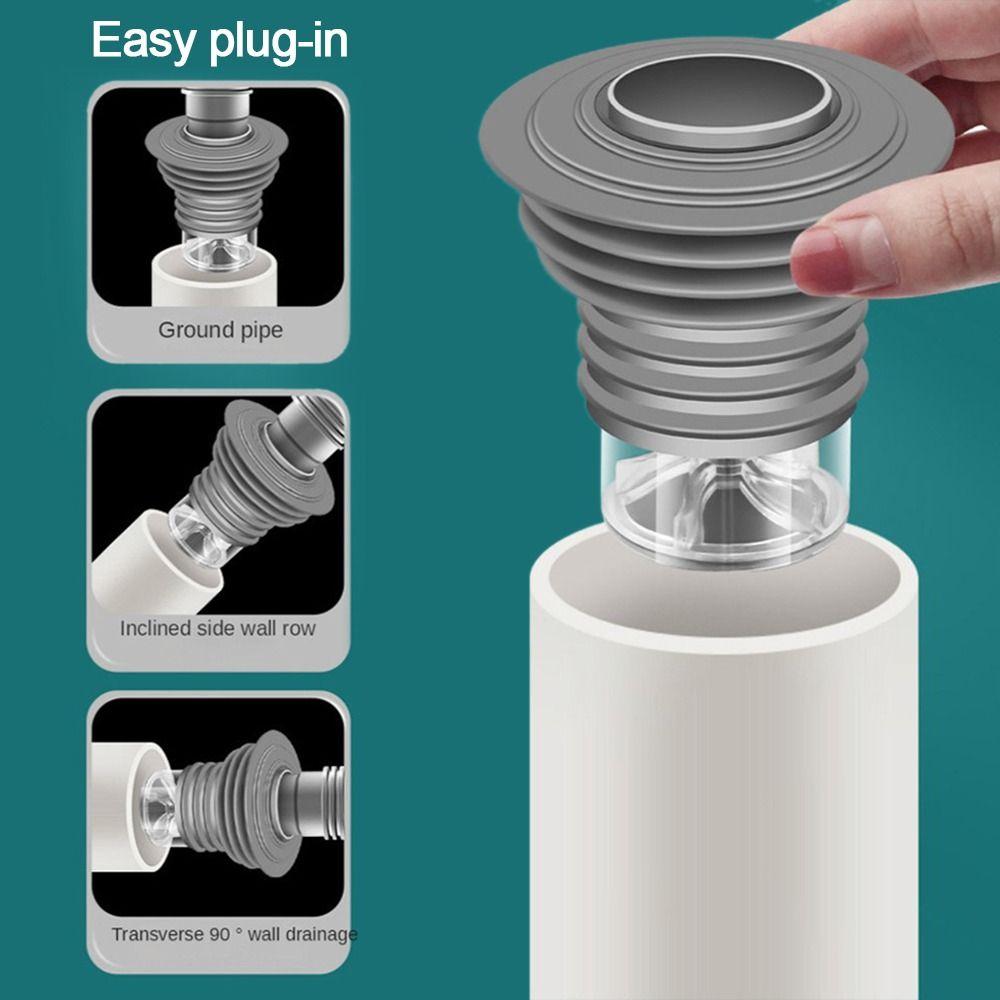 Colander Shower Drainer One Way Valve Sewer Seal Water Pipe Plug Floor Drain Anti odor Drain Cover