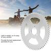 T8F 58T Chain Drive Gear Steel Replacement Sprocket Durable Rear Chain Sprocket  Kart