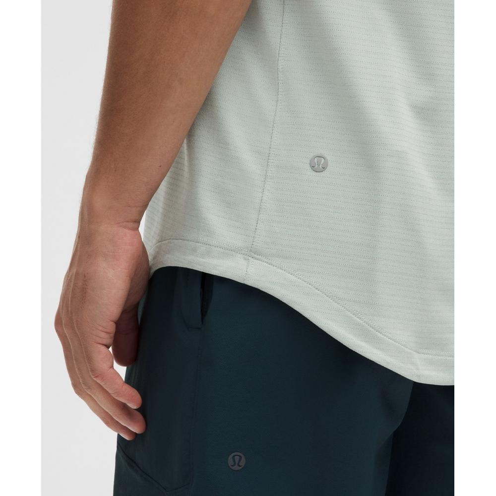 Lululemon License To Train Short Sleeve Shirt Pelican