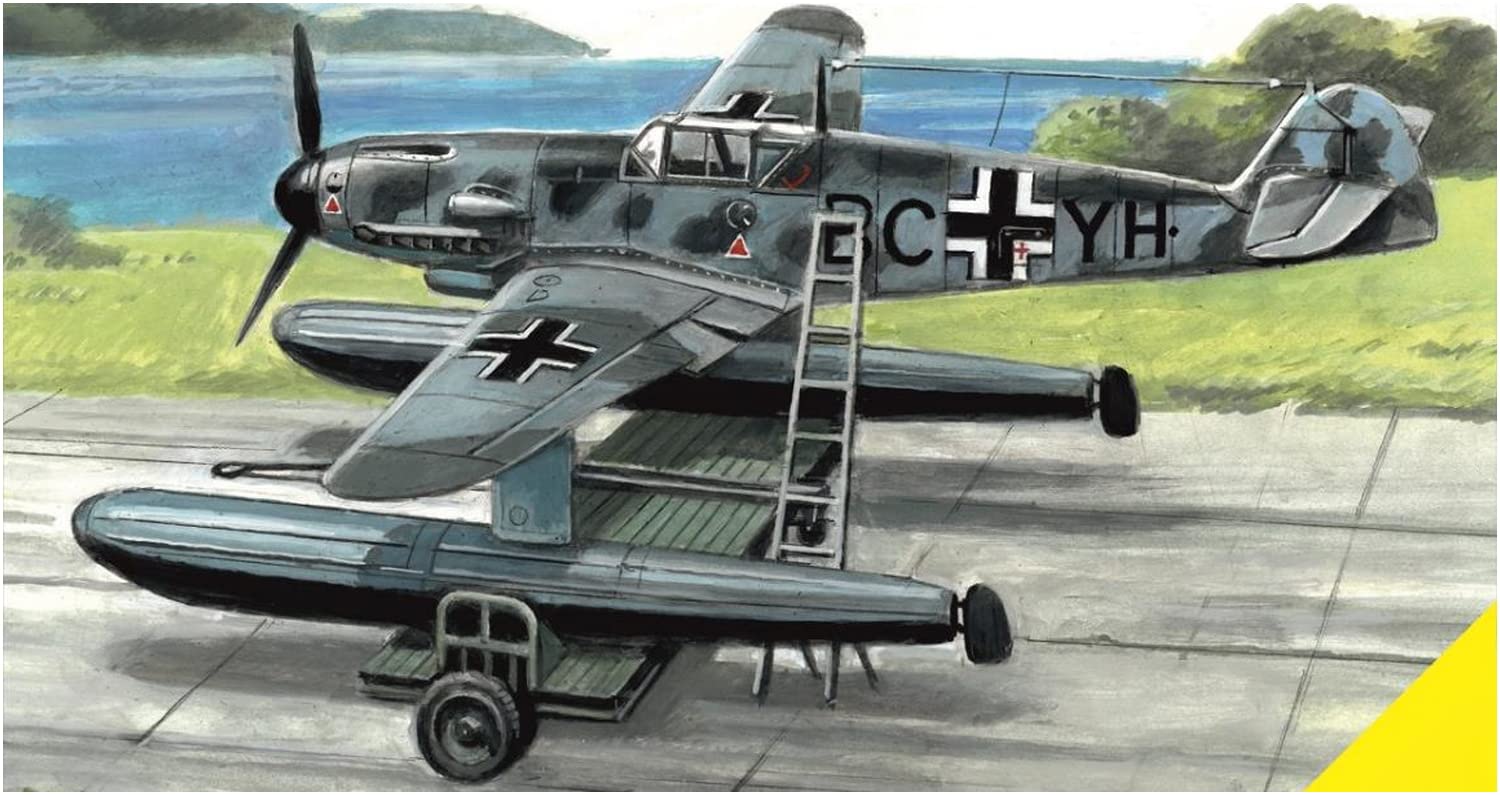 

Sovaem 1/72 scale German Messerschmitt Bf109W-1 Seaplane Fighter Plastic Model Kit SVM72032