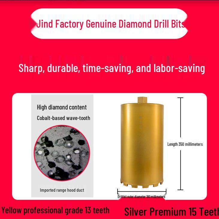 Diamond Core Drill Bit for Concrete - 50mm & 63mm Hole Enlarger