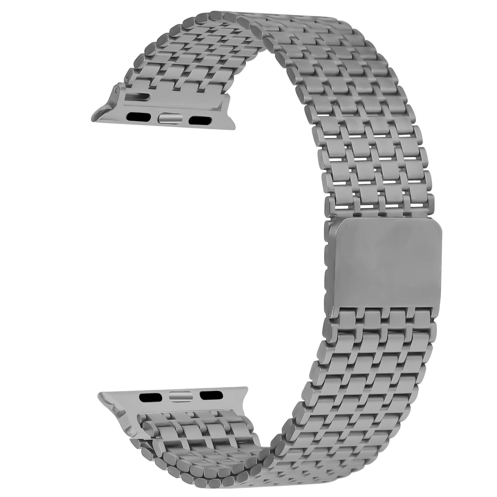 

Ремінець для Apple Watch Series 10 Ultra 9 8 7 SE 6 5 4 3 2 1 42 мм 49 мм 45 мм 44 мм 40 мм Браслети з нержавіючої сталі з магнітною застібкою Titanium