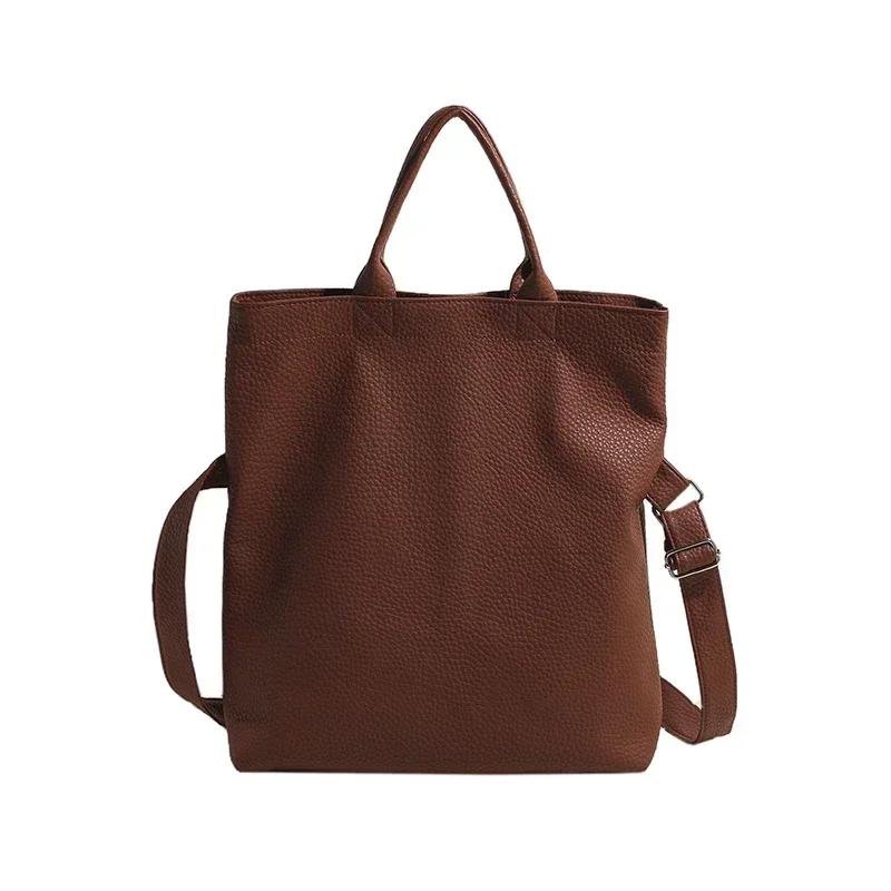 Advanced Soft Leather High-capacity Sensation Hot-selling Versatile Shoulder Bag Inclined Leisure Bag