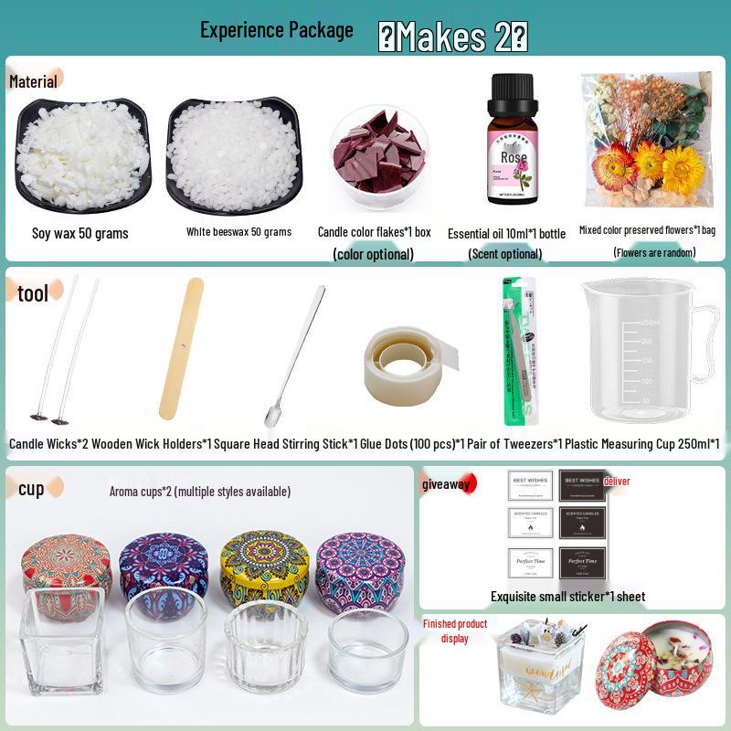 Goddess DIY Scented Candle Kit: Handmade Craft Tools for Mother s Day & Team Activities