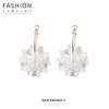 Korean 3D Flower Pearl Earrings – Elegant, Versatile, Fairy-Inspired Ear Cuffs for Women