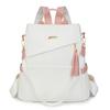 Women's Anti-theft Backpack New Fashionable Soft Leather Dual-use Large Capacity Travel Backpack Lightweight Commuting Backpack