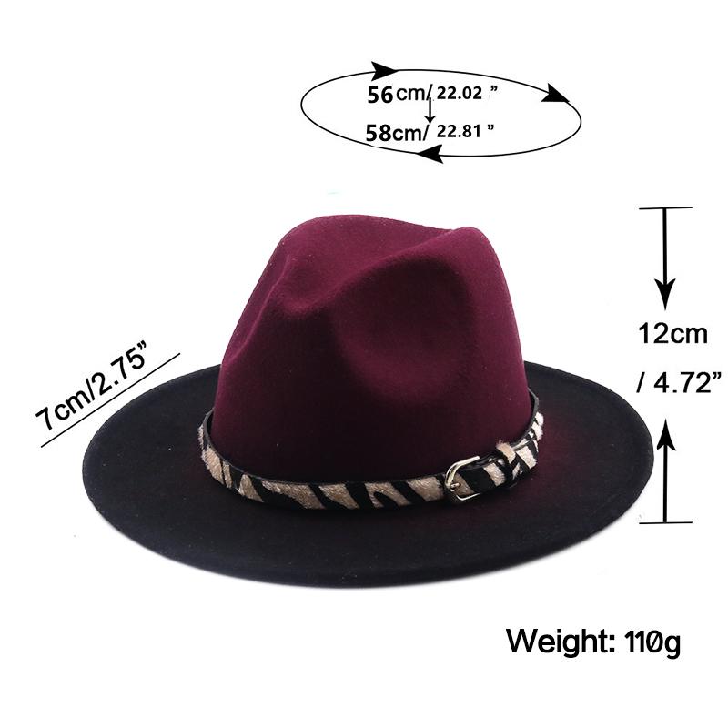 Simple Winter Autumn Imitation Woolen Women Men Ladies Fedoras Top Hat Jazz Caps European American Round Caps Bowler Hats