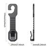4Pcs Car Creative Multi-Functional Seat Back Hook for Hanging Bags, Umbrellas, Drinks, and Other Items