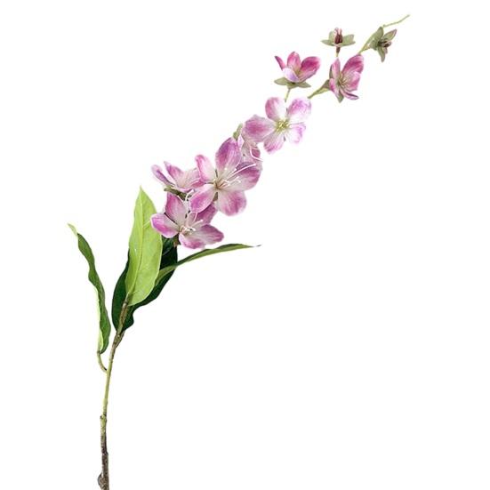Artificial Jasmine Flowers Realistic Faux Silk Flower Bouquet with Long Stem for Shop Garden Office Home Wedding Party