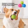 Pet Dog Sound-making Toy Ball for Small Dogs - Durable Chew Toy for Teething Dogs - Soft Latex Dog Toy To Relieve Boredom