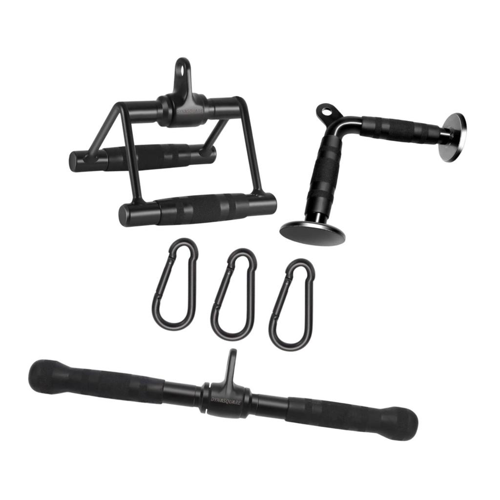 3 Pieces Pull Down Pulldown Attachment Handle with Rotating Axis for Grip Support Steel Build