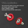 20PCS Fender Bumper Washer Bolt, Aluminum Fender Washer Engine Bay Dress Up Kit, Fasteners M6 JDM Fender Washer Kit Fits Bumper Washer Bolt,