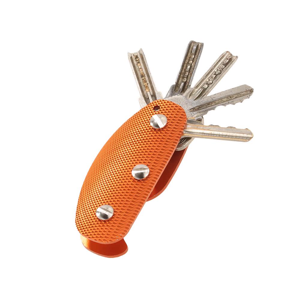 Compact Aluminum Alloy Key Holder Key Organizer Clip Folder MultiUse