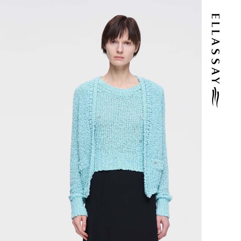 

ELLASSAY Женский элегантный вязаный костюм-двойка M