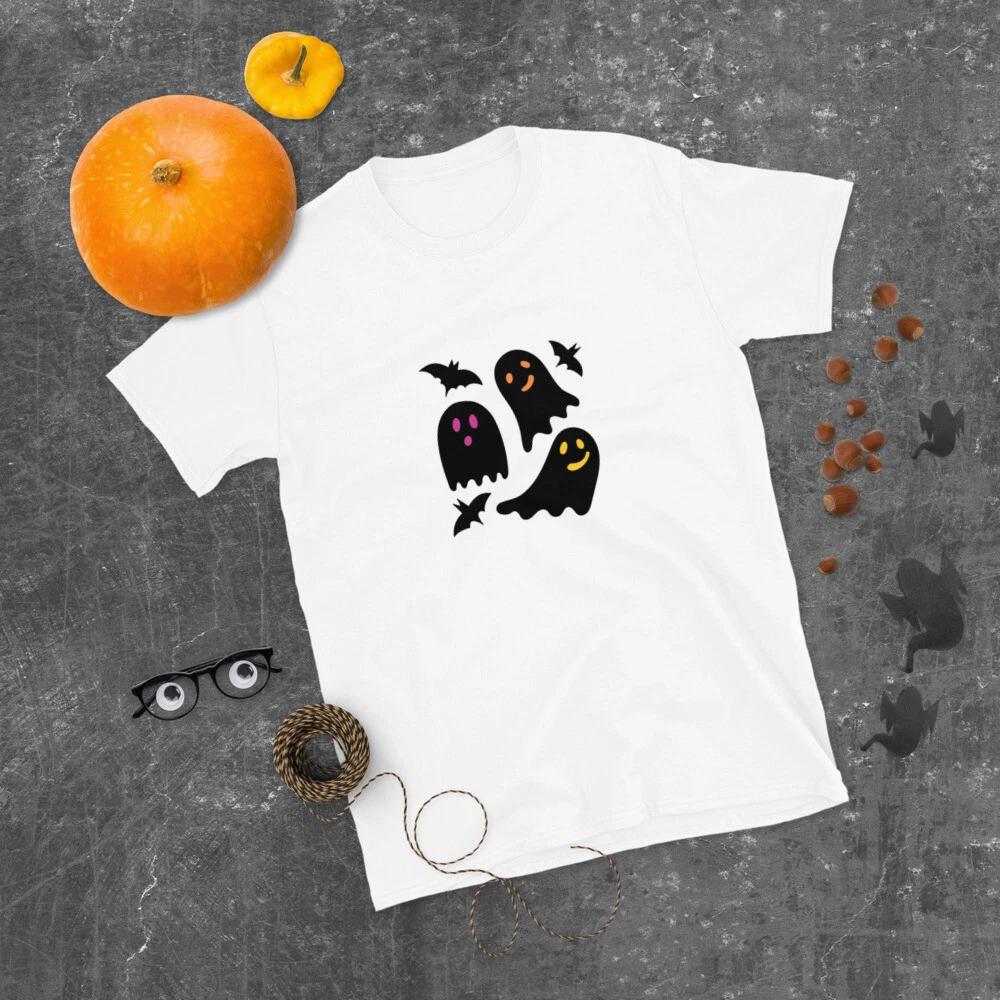 Boo Ghost Halloween Gift Unisex T-Shirt 2XL