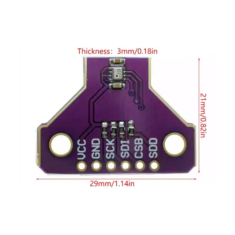 MCU-06 SPL06-001 Unmanned Aerial Car Pressure Height Sensory 300-1200hPa Module Lightweight Drones Accessories
