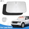 Windshield Sun Shade for Land Rover Range Rover 2013-2023 2024 Window Sunshade Sun Visor Protector Foldable Blocks UV Rays Keep