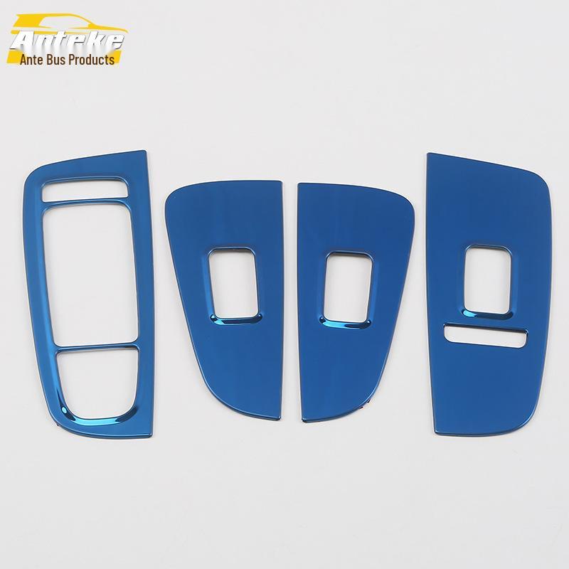 Fits 18 Models: Tang Glass Lift Decorative Panel & Car Window Armrest Switch Frame Accessories