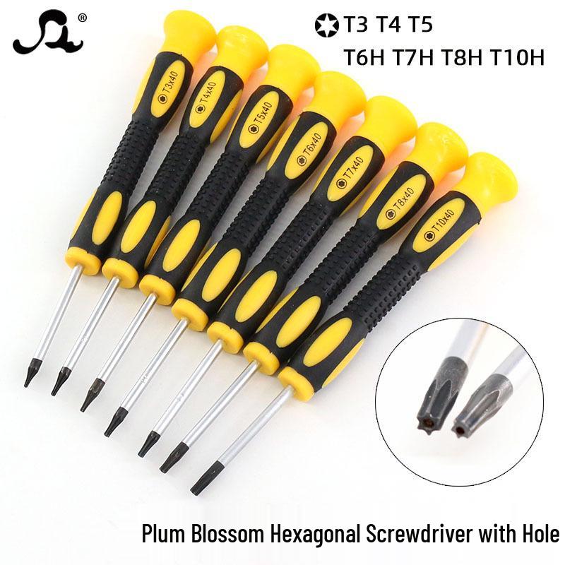 

T6-T10 Torx Screwdriver for Xbox 360 Repair T8H Black