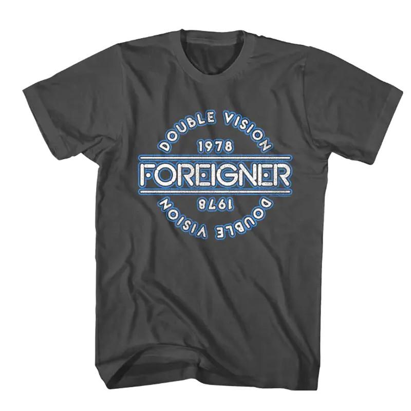 Foreigner Band Double Vision 1978 T Shirt Full Size S-5XL Unisex T-Shirt XXL