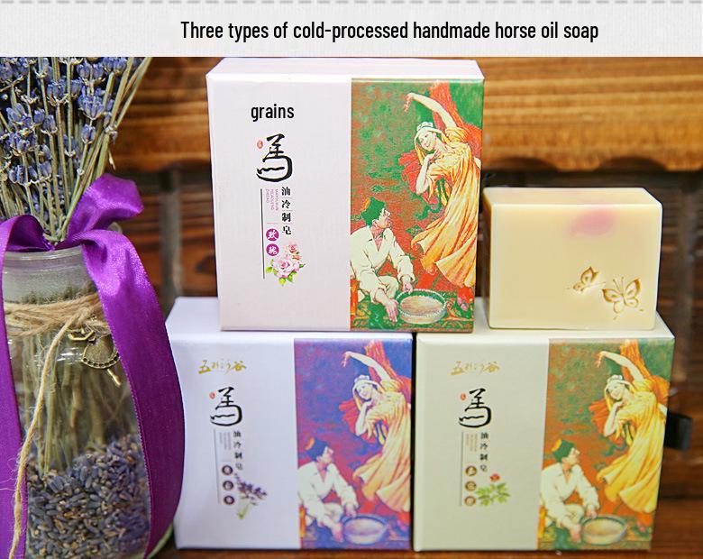 Authentic Handmade Xinjiang Chamomile Goat Milk Soap for Dry Sensitive Skin